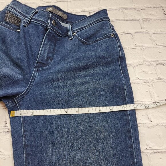 Levi’s Women’s blue 512 perfectly Slimming straight leg jeans size 28 - Picture 2 of 10